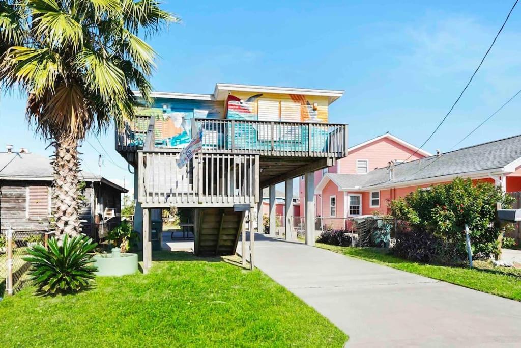 Galveston Beach House Family/Pet Friendly Esterno foto